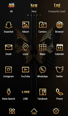 Skull Butterfly android App screenshot 2